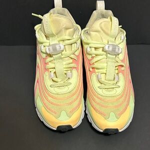Nike Women's Yellow and Pink Sneakers